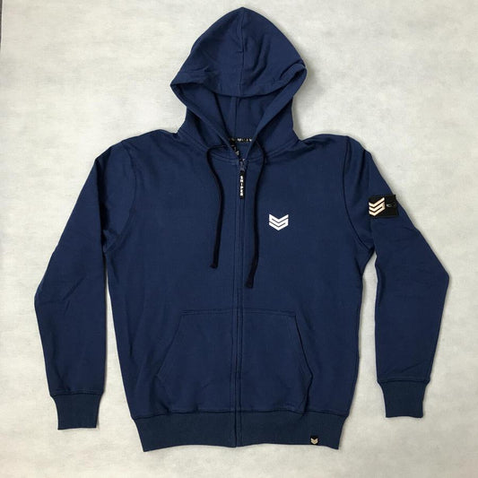 Commander Zip Hoody SL - navy