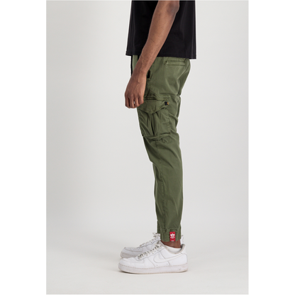 Cotton Twill Jogger - dark olive