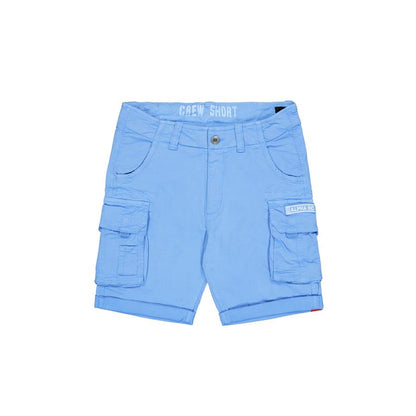 CREW SHORT - mediterianian blue