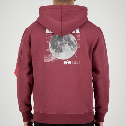 Dark Side Hoody - burgundy