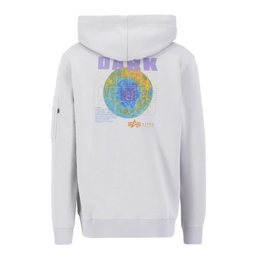 Dark Side Hoody - pastel grey