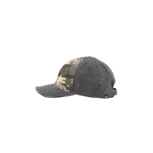 Distressed Logo Camo Cap - wdl camo 65