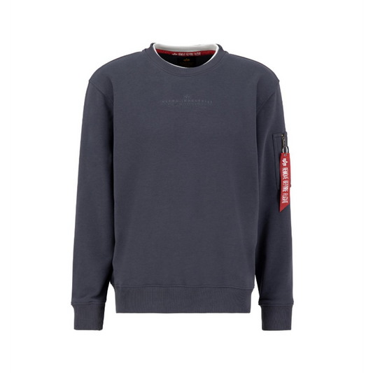 Double Layer Sweater - greyblack