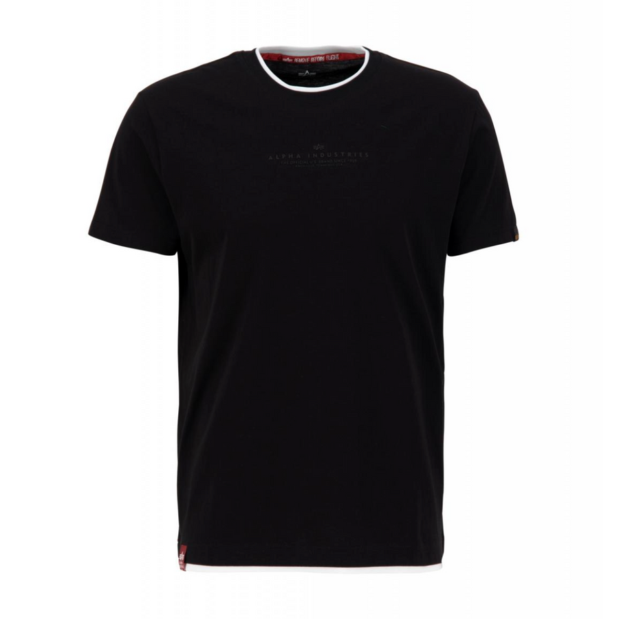 Double Layer T - black