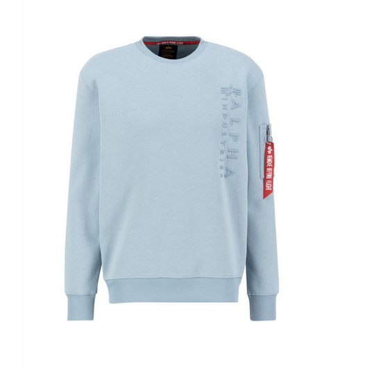 EMB Sweater - greyblue