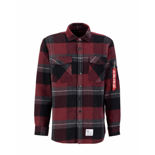 Flannel Shirt - black/red