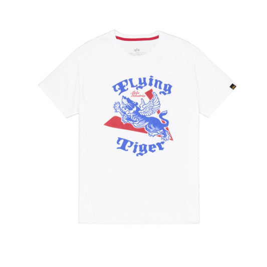 Fyling Tigers Ink T-Shirt - white