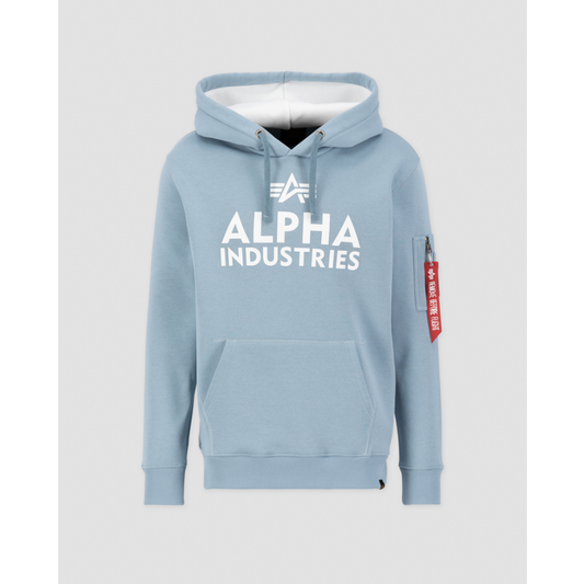 Foam Print Hoody - greyblue