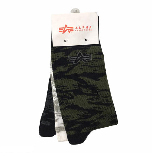 Graphic AOP Socks 3 Pak - mix