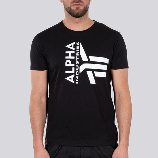 Half Logo Foam T - black