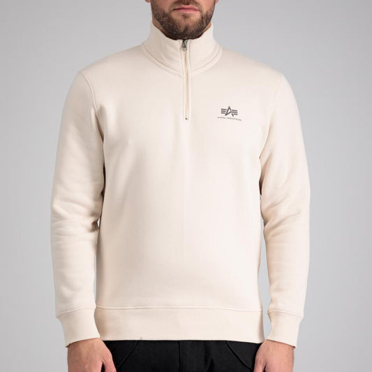 Half Zip Sweater SL - jet stream white