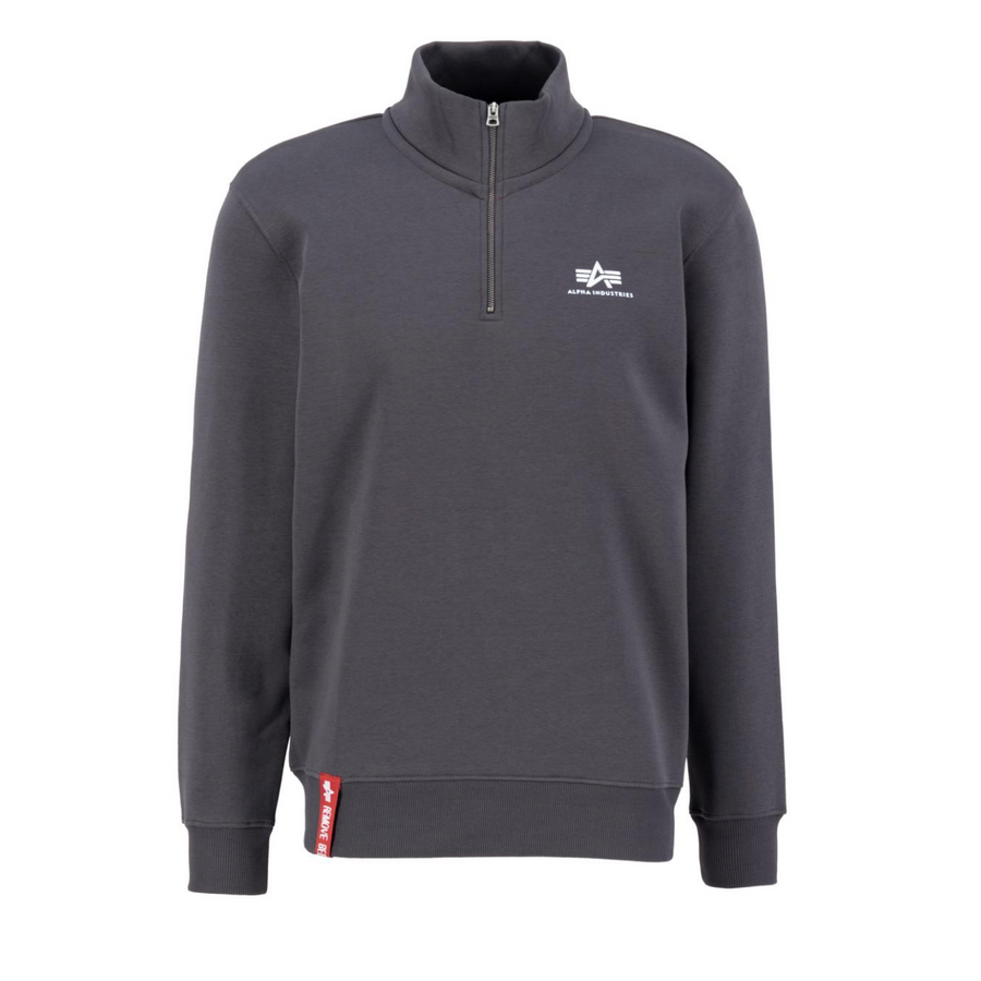 Half Zip Sweater SL - vintage grey