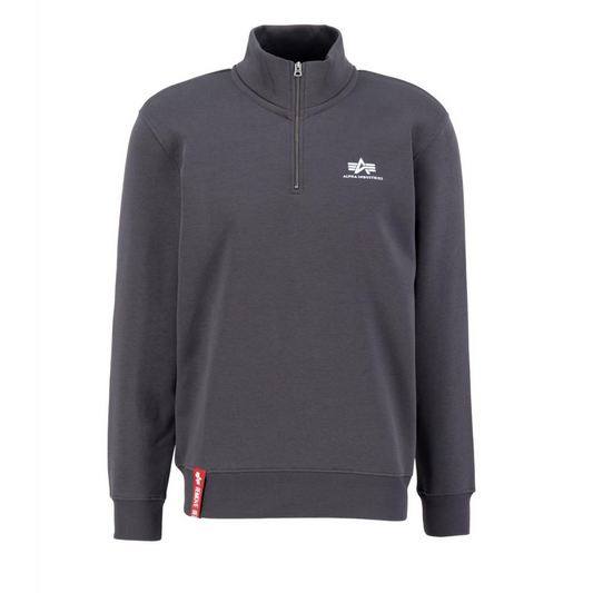 Half Zip Sweater SL - vintage grey