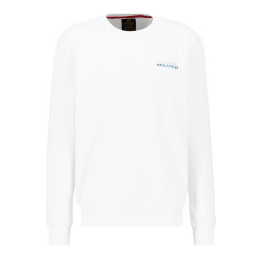 Holographic SL Sweater - white