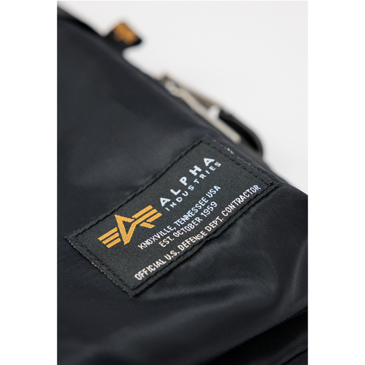 Label Notebook Bag - black