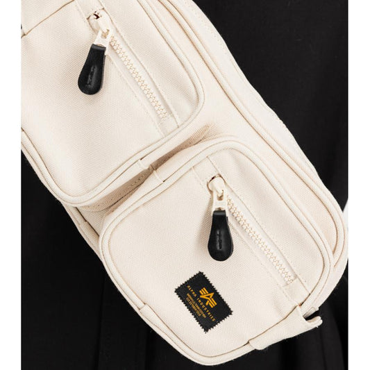 Label Waist Bag - vintage white
