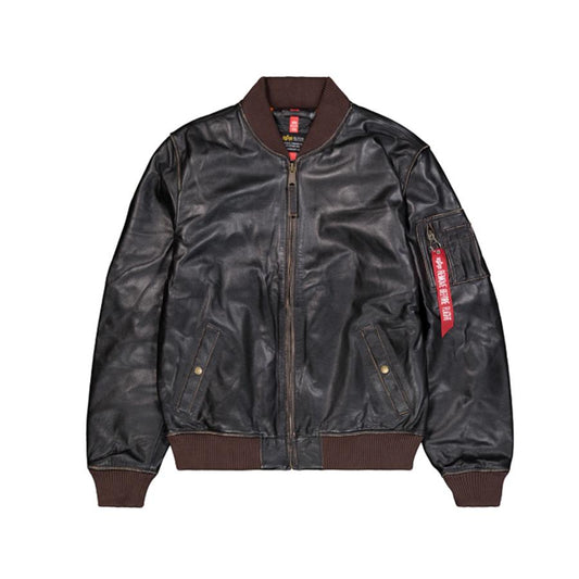 MA-1 Leather LF - vintage brown