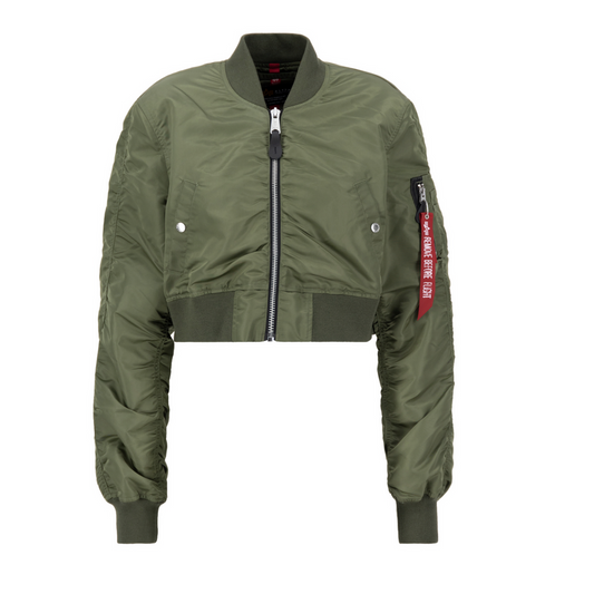 MA-1 Boxy Woman - sage green