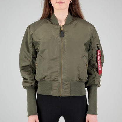MA-1 Cyber Woman - mud olive
