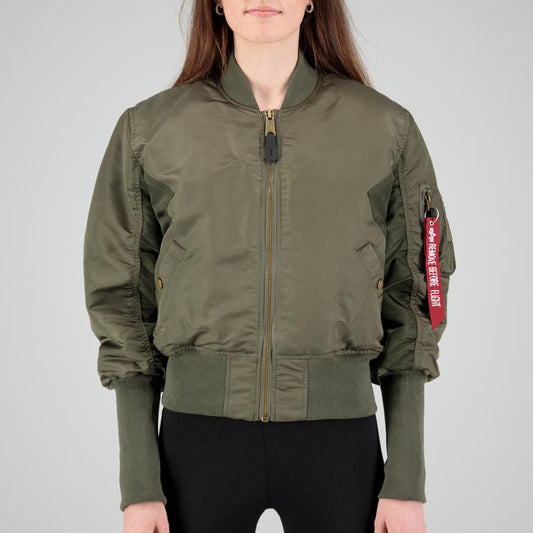 MA-1 Cyber Woman - mud olive