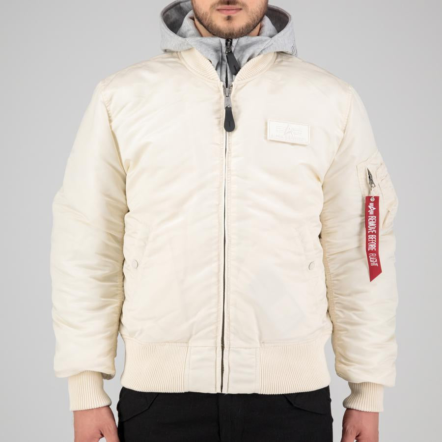 MA-1 D-Tec - jet stream white