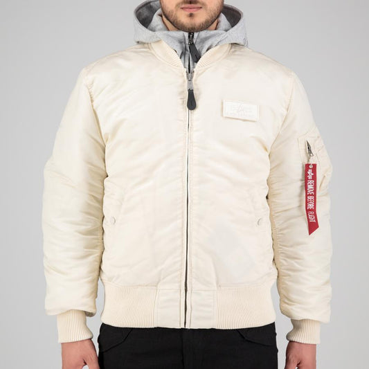 MA-1 D-Tec - jet stream white