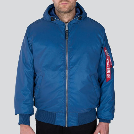 MA-1 Hooded Reflective - replica blue