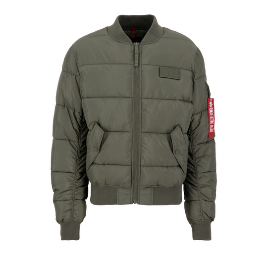 MA-1 Puffer Bomber - dark olive