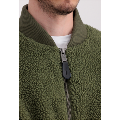 MA-1 Teddy - sage green