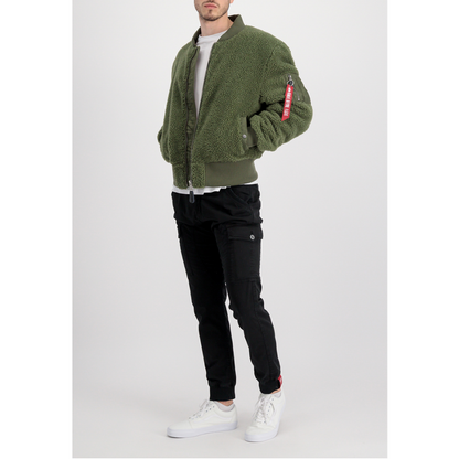 MA-1 Teddy - sage green