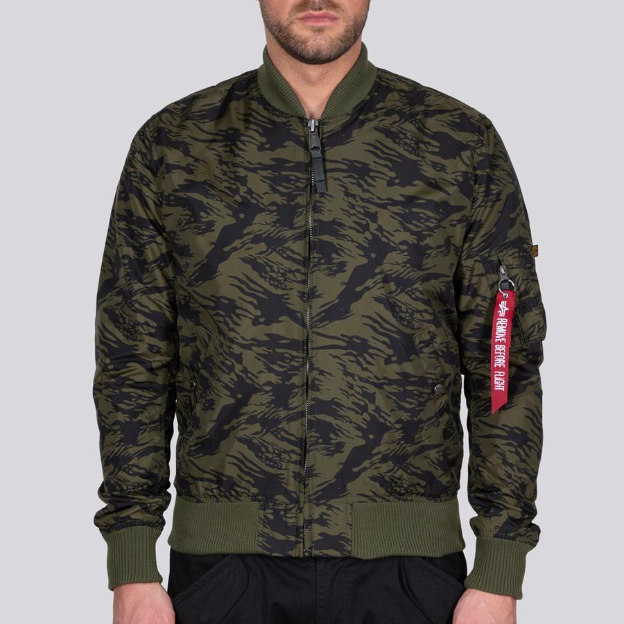 MA-1 TT Camo - brushstroke green