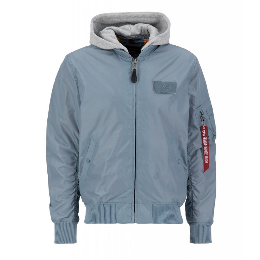 MA-1 TT Hood - greyblue