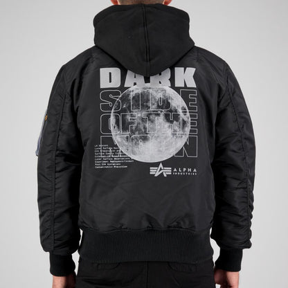MA-1 VF Hood Dark Side - black/reflective
