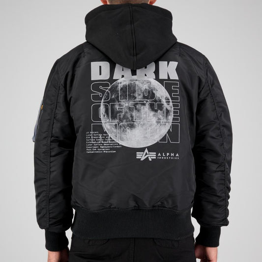 MA-1 VF Hood Dark Side - black/reflective