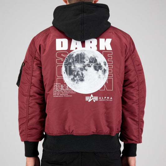 MA-1 VF Hood Dark Side - burgundy