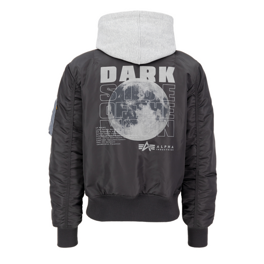 MA-1 VF Hood Dark Side - vintage grey
