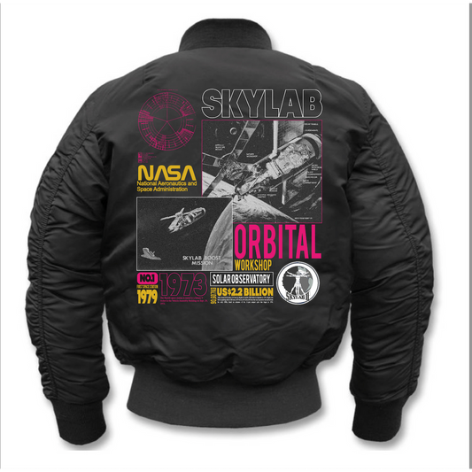 MA-1 NASA Skylab - black/magenta