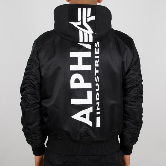 MA-1 ZH Backprint - black/white