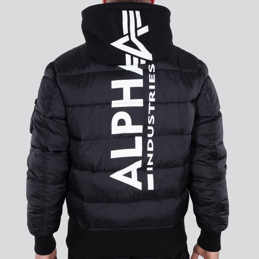 MA-1 ZH Backprint Puffer FD - black