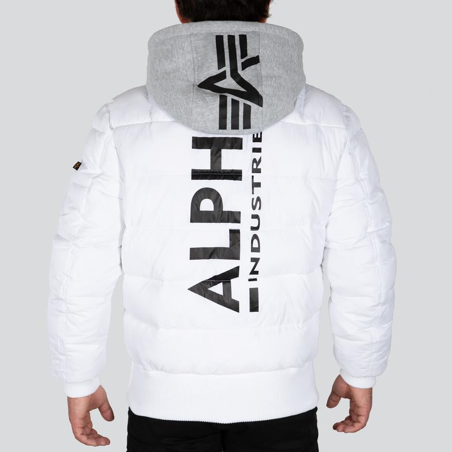 MA-1 ZH Backprint Puffer FD - fehér