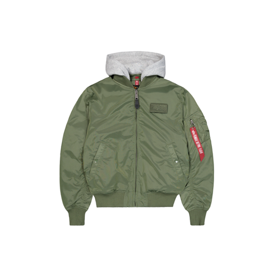 MA-1 TT Hood Two Tone - sage green