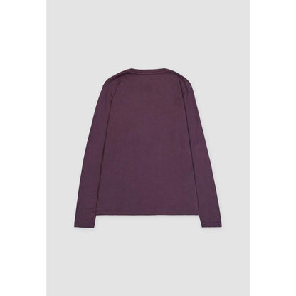 Basic T - LS - plum
