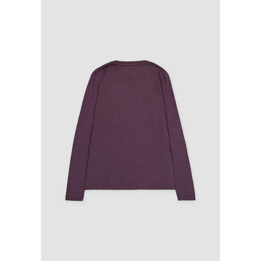 Basic T - LS - plum