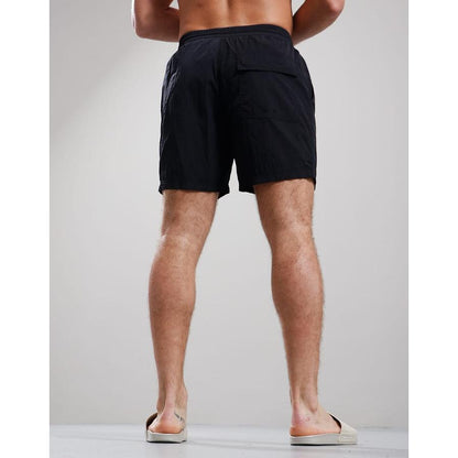 Krinkle Nylon Swim Short - black