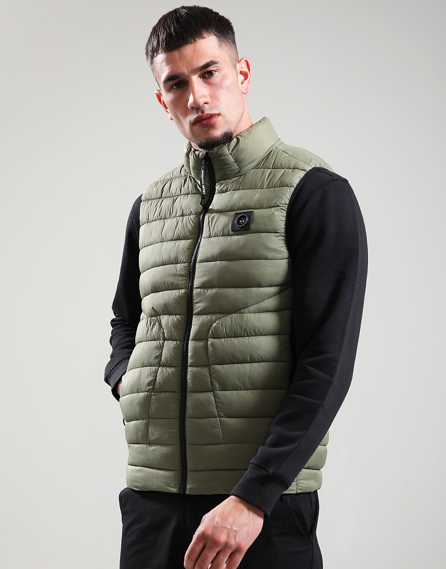 Oakdale Bubble Vest - Khaki