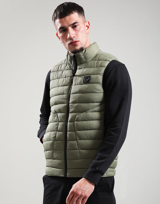Oakdale Bubble Vest - Khaki