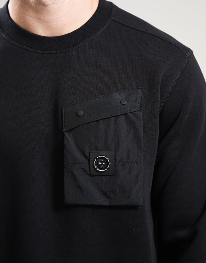 Proccera Crew Neck Sweat - Black