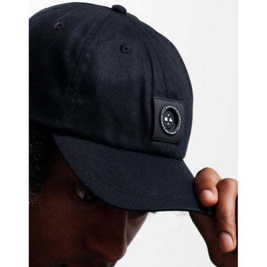 Siren Washed Cotton Cap - black