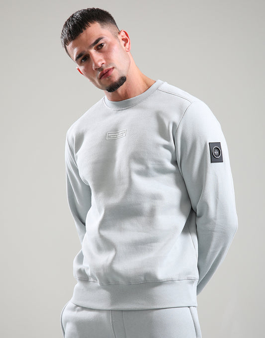 Siren Crewneck - Ghost grey