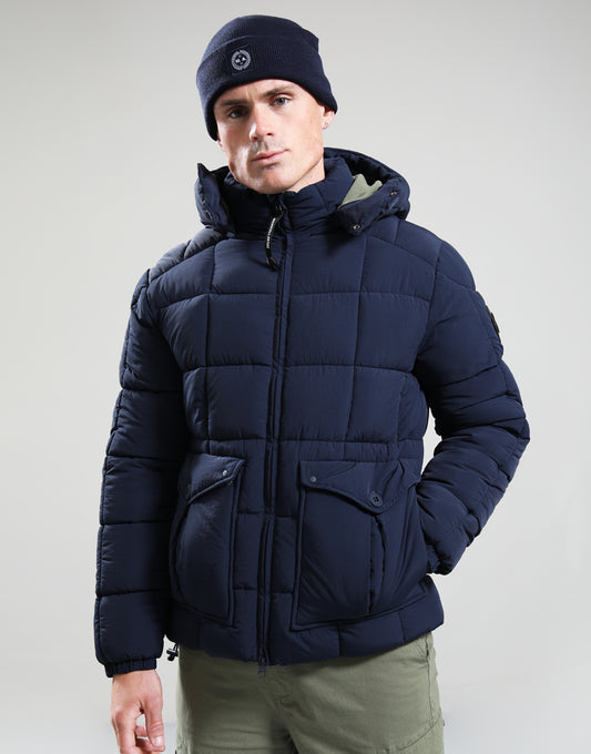 Yukon Bubble Jacket - Navy